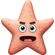 Patrick star sticker