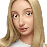 blonde girl smiling portrait sticker