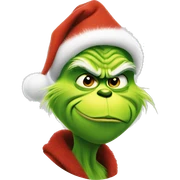 Grinch sticker