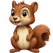 Squirrel  sticker