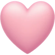 Pink pastel heart sticker