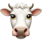 Cow sticker