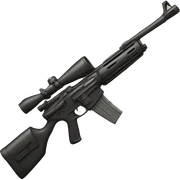 Rifle sticker