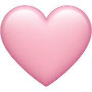 Pink heart sticker