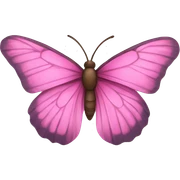 Mariposa rosa  sticker