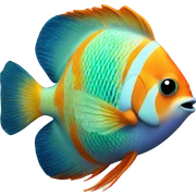 Tropical fish  sticker