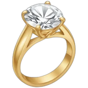 Engagement ring sticker