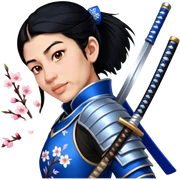 Samurai Warrior sticker