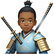 Elegant Samurai sticker