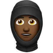 dude with ski mask sticker