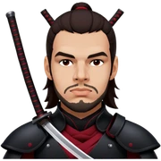 Shadow Samurai sticker