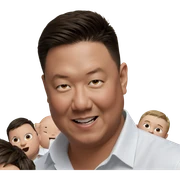 boys in white shirts meme sticker