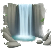 waterfall sticker