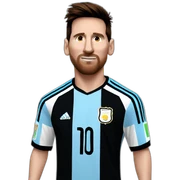 Lionel Messi Argentina  sticker