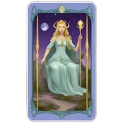 Tarot deck sticker