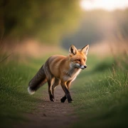 Fox sticker