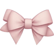 Bow sticker