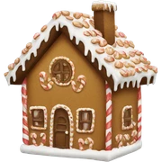 Gingerbread house sticker