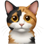 calico cat sticker
