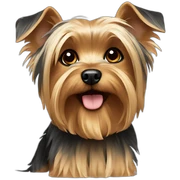 Yorkshire terrier sticker
