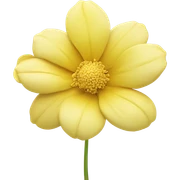bloom yellow flower cute sticker