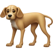 ten legged dog  sticker