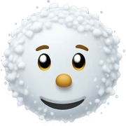 Snow sticker