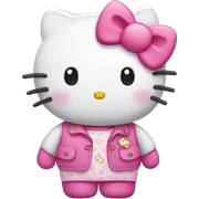Cute hello kitty sticker