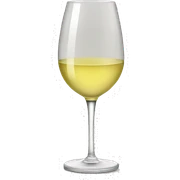 white wine sticker
