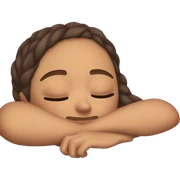 Ariana Grande sleeping sticker