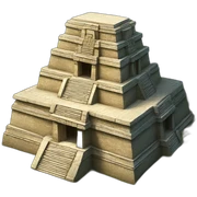 maya temple sticker