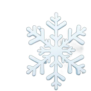 snowflake sticker