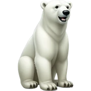 polar bear sticker