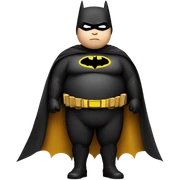 Fat Batman  sticker