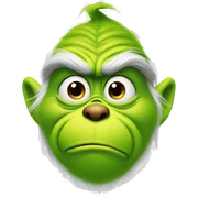 grinch sticker