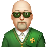 Wearing a Green Kilt sticker