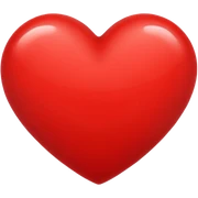Heart color sticker