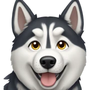 Husky sticker