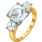 Diamond ring sticker