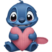 stitch enamorado sticker