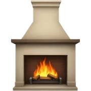 fireplace sticker