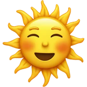 Sun sticker