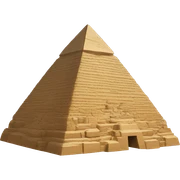 Pyramid sticker