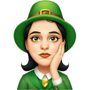 Sad Leprechaun sticker
