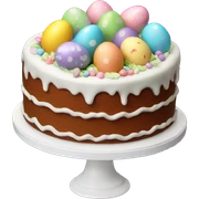 Easter cake sticker