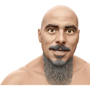 bald man at the ocean sticker