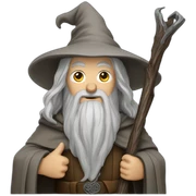Gandalf in LOTR sticker
