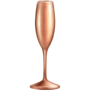 Rose gold color champagne sticker