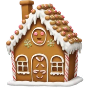 gingerbread house sticker