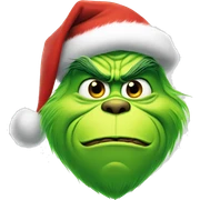 Grinch sticker